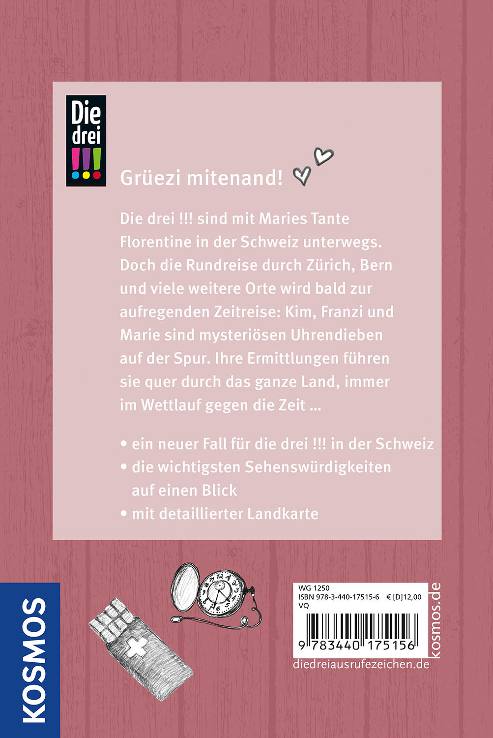 The Three !!!, Zurich, sweets and lots of Switzerland