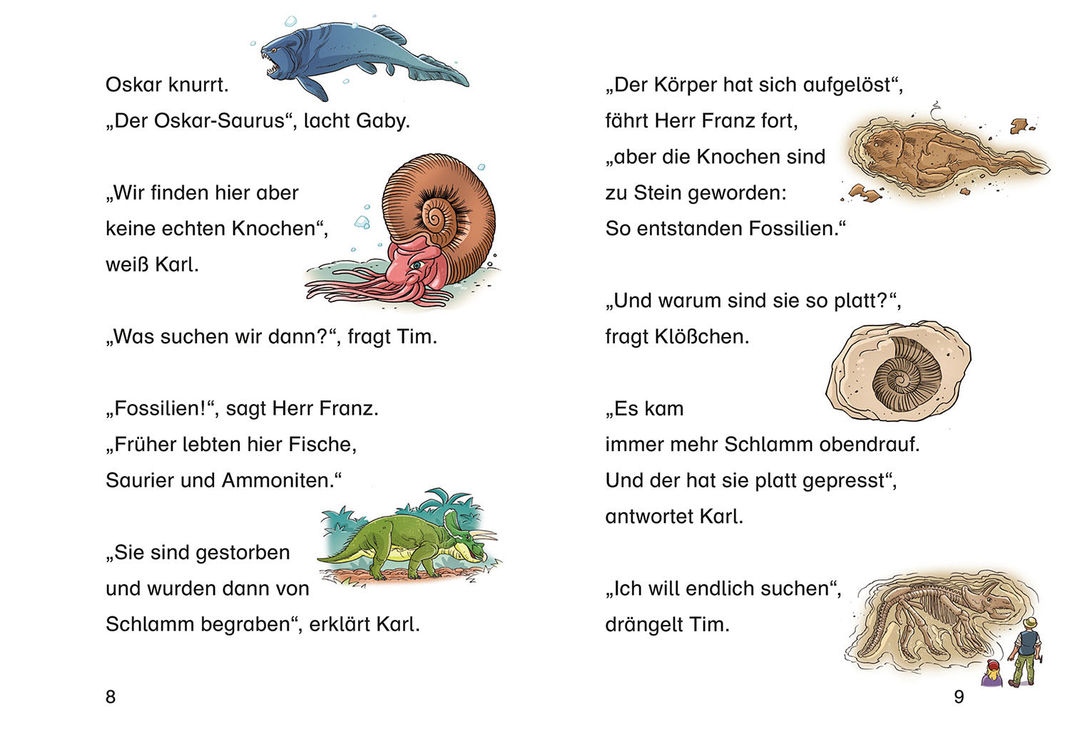 TKKG Junior, Book Heroes 1st Grade, Missing Dinosaurs