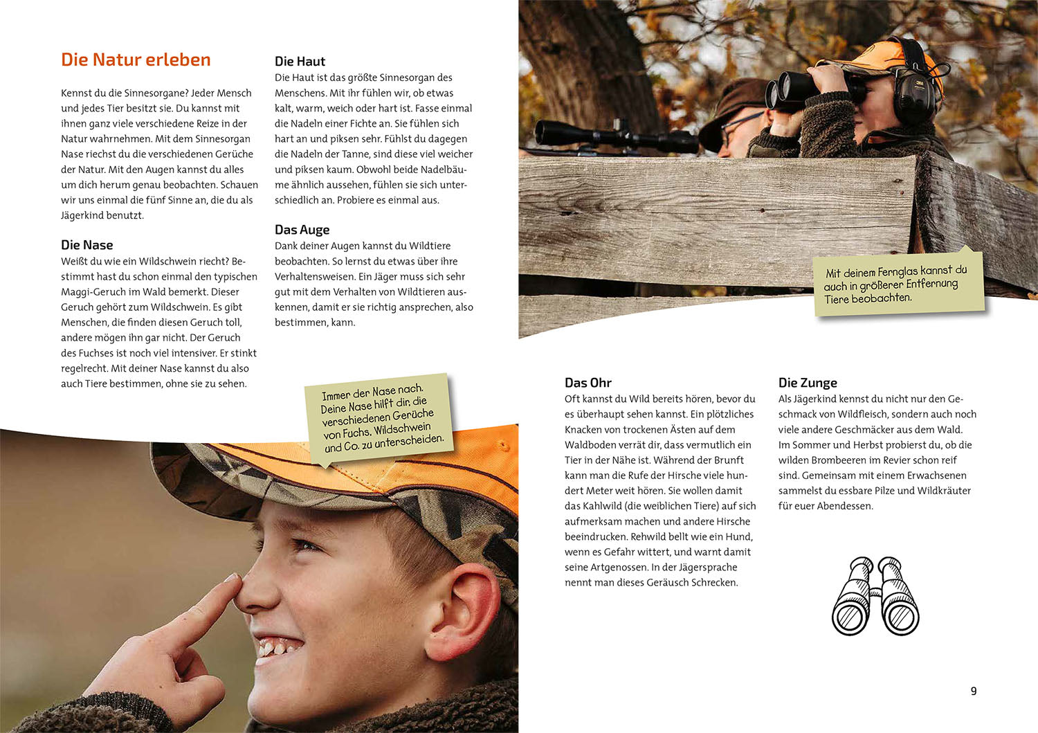 Das Jagdbuch für Kids