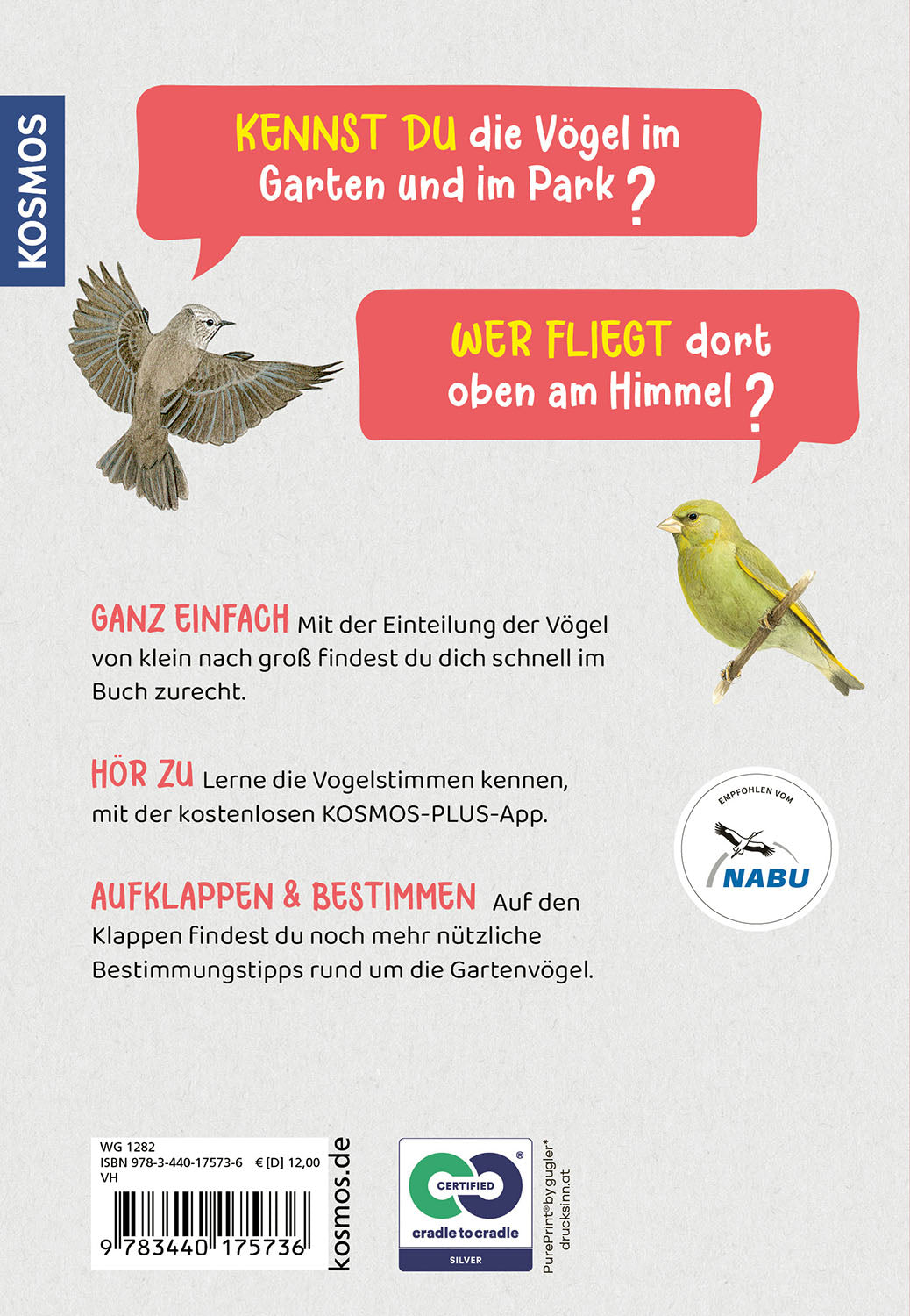 Welcher Gartenvogel ist das? Kindernaturführer