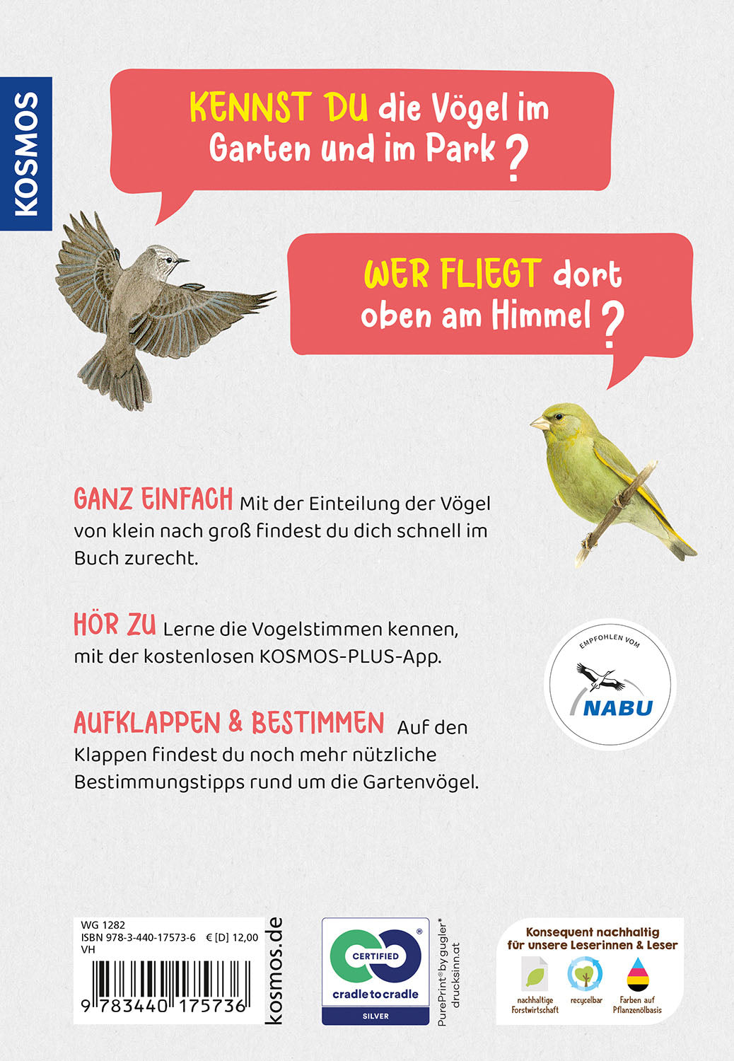 Welcher Gartenvogel ist das? Kindernaturführer