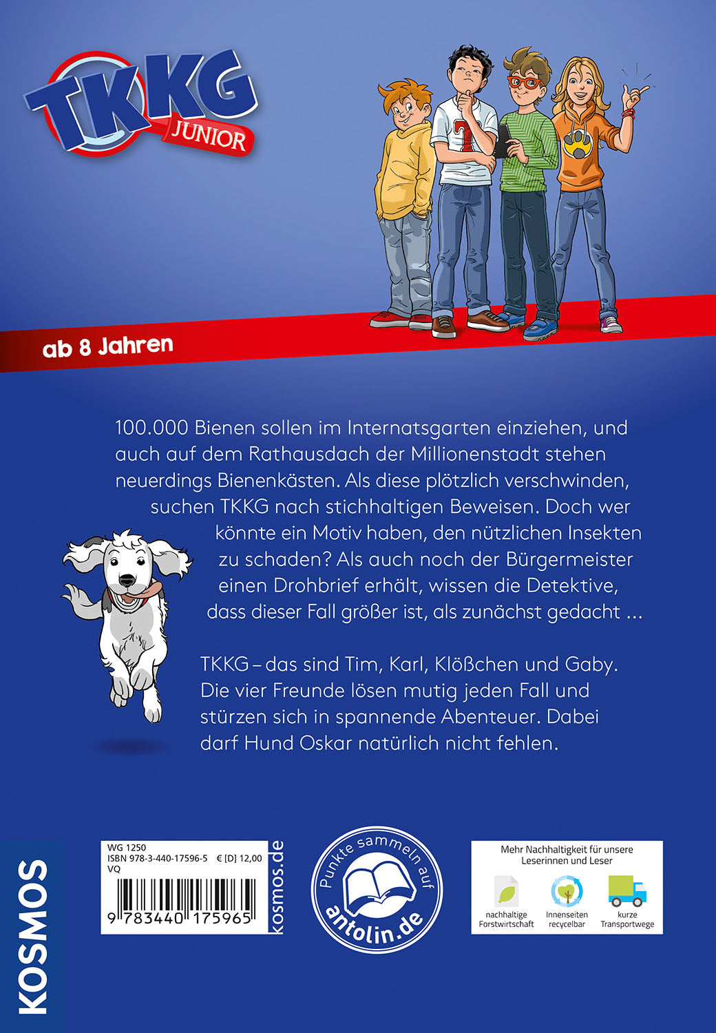 TKKG Junior, 19, Die Honigfalle