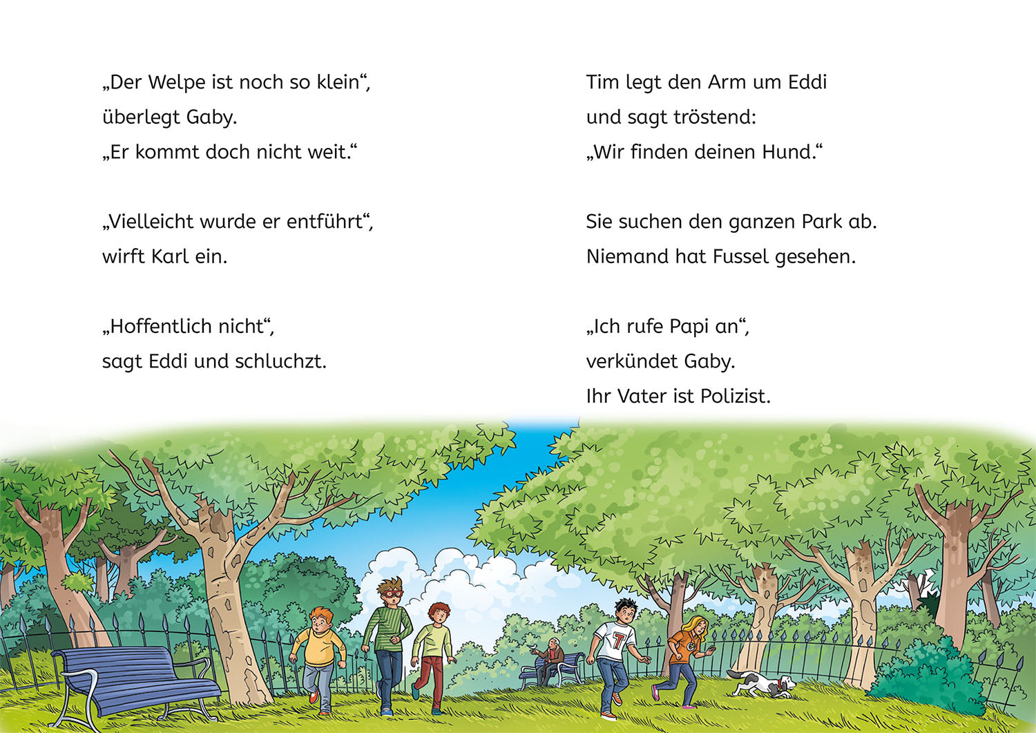 TKKG Junior, Bücherhelden 1. Klasse, Hilfe für die Welpen