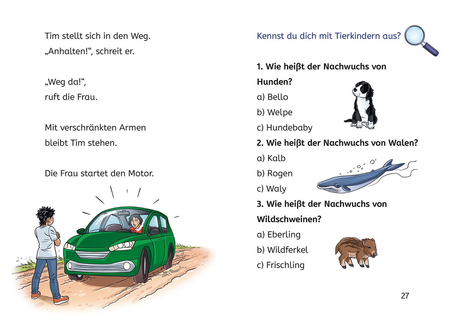 TKKG Junior, Bücherhelden 1. Klasse, Hilfe für die Welpen
