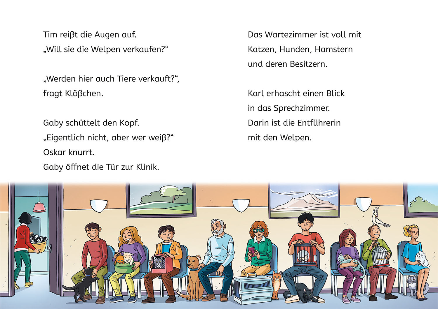 TKKG Junior, Bücherhelden 1. Klasse, Hilfe für die Welpen