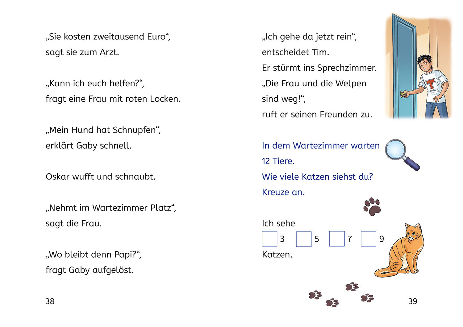 TKKG Junior, Bücherhelden 1. Klasse, Hilfe für die Welpen
