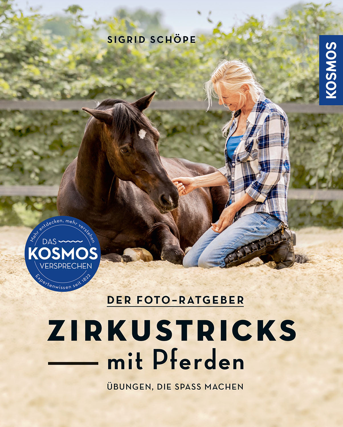 Circus tricks with horses