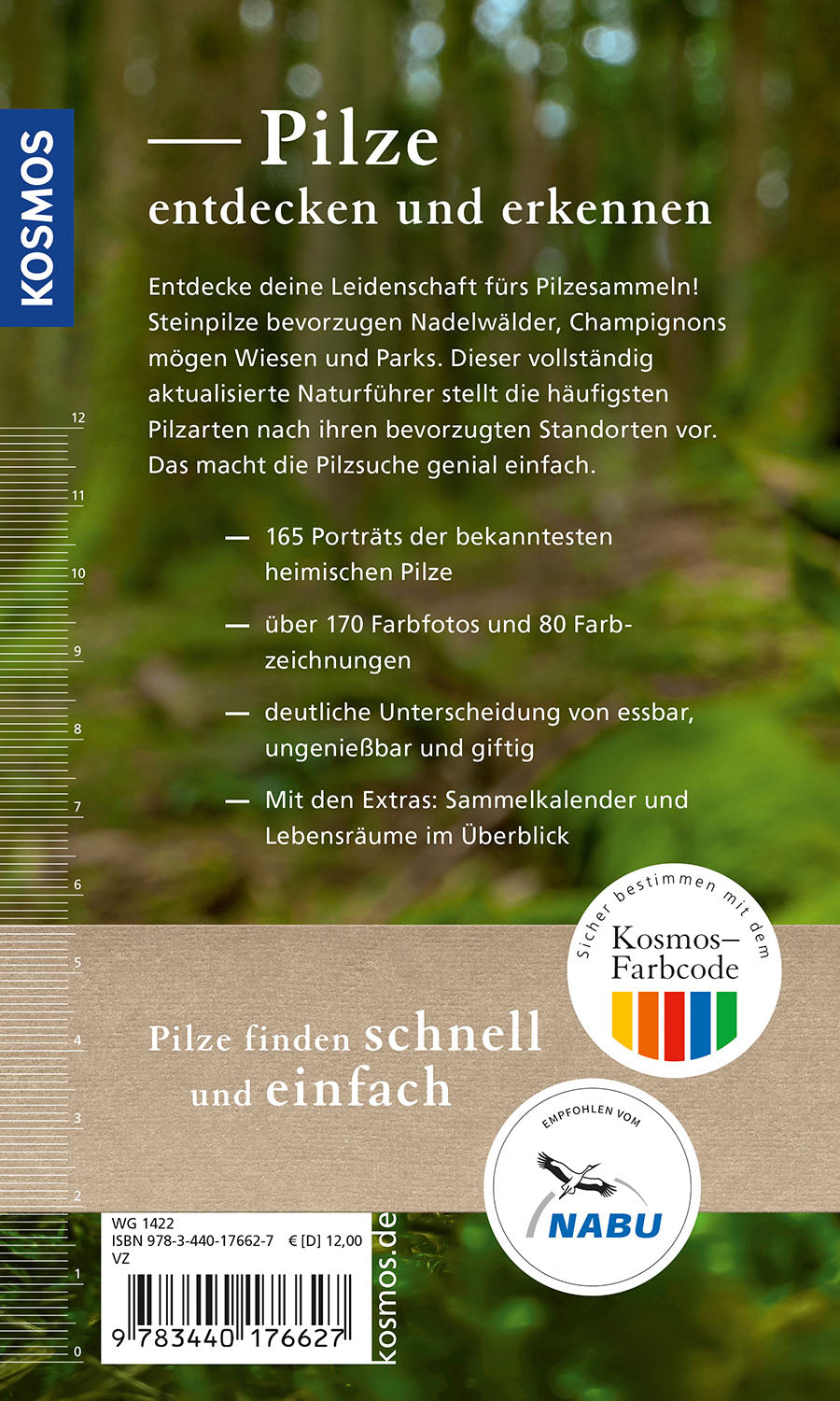 Kosmos Pilzführer für unterwegs