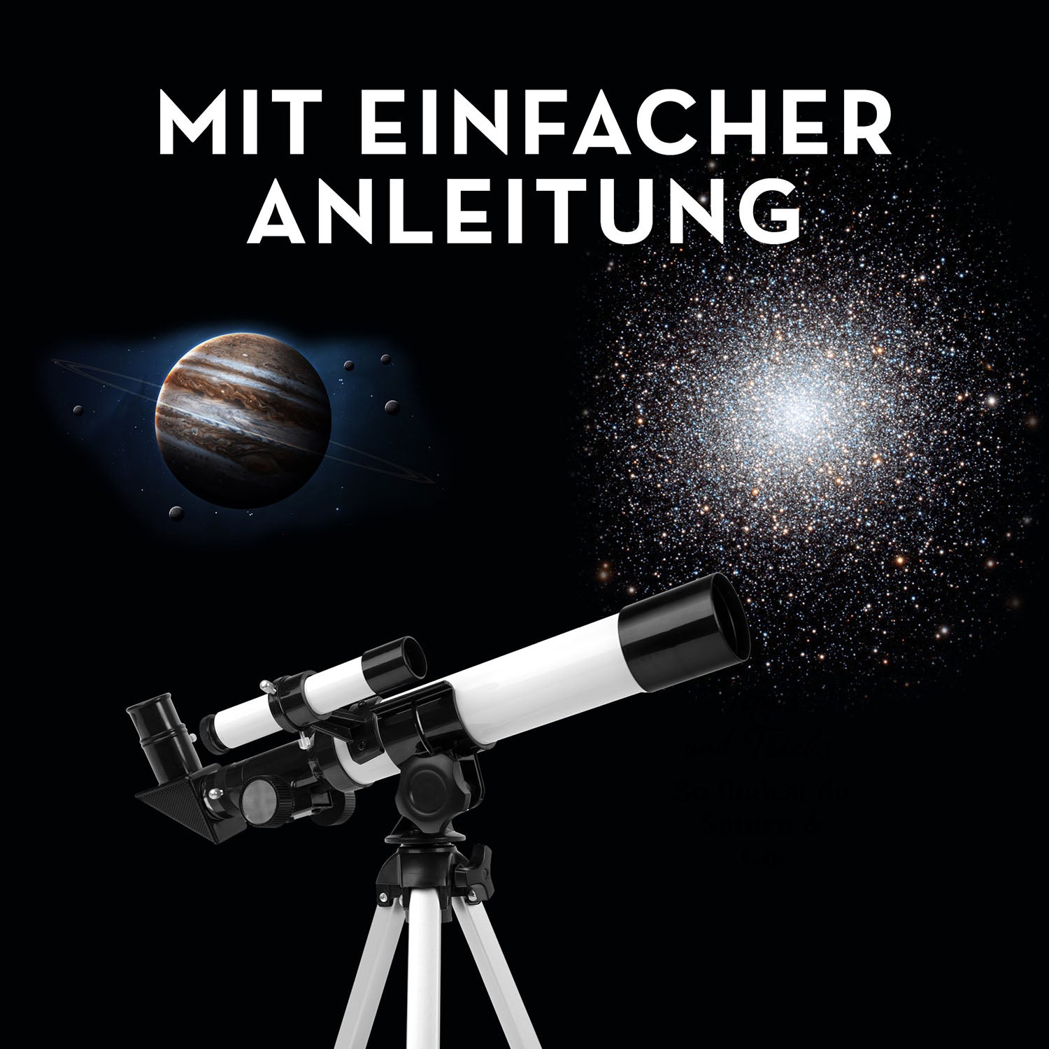 Explore space through your telescope