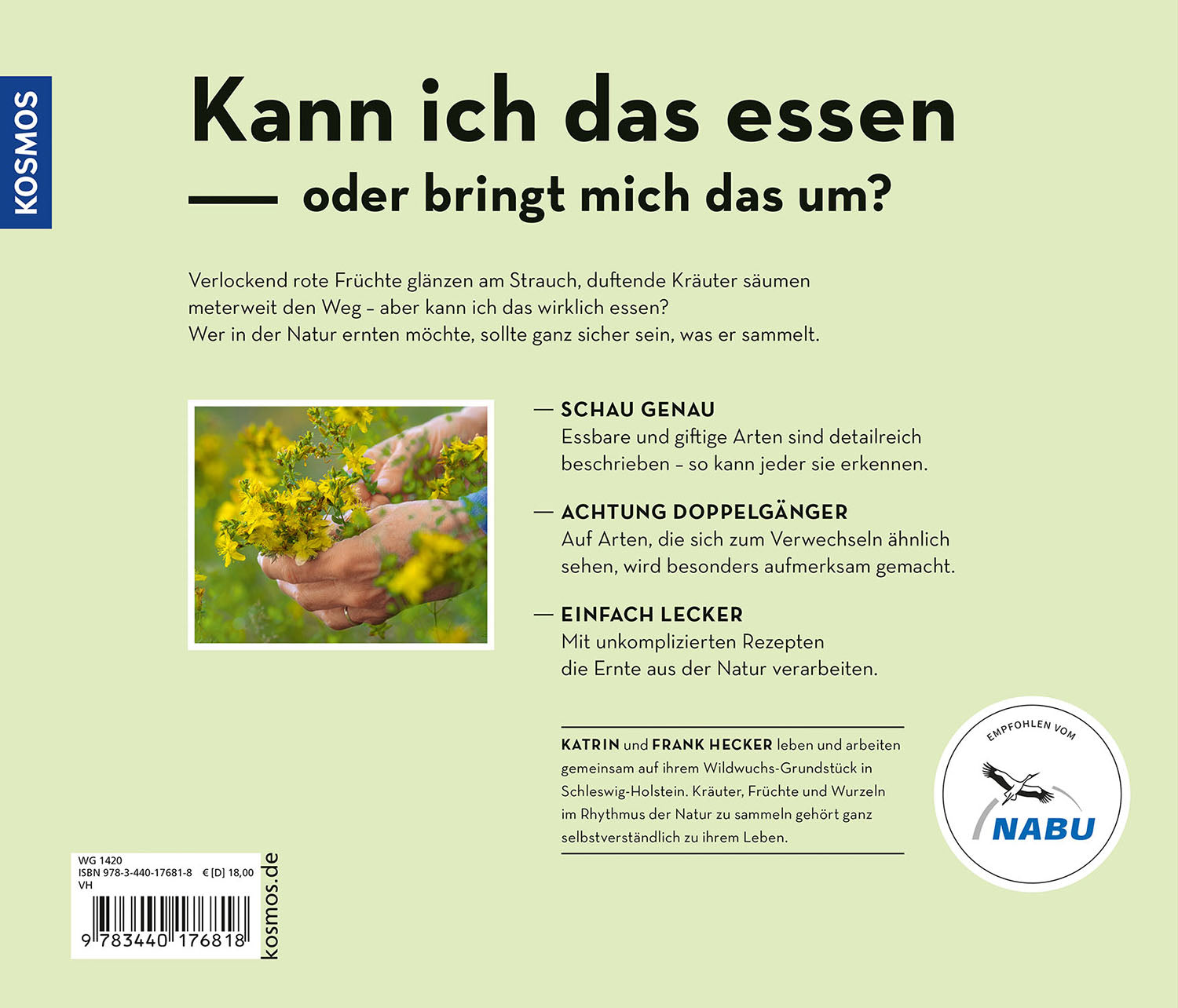 Kann ich das essen oder bringt mich das um?