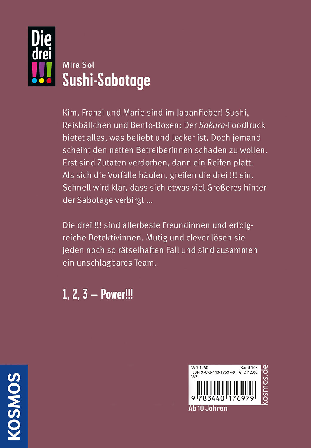 Die drei !!!, 103, Sushi-Sabotage