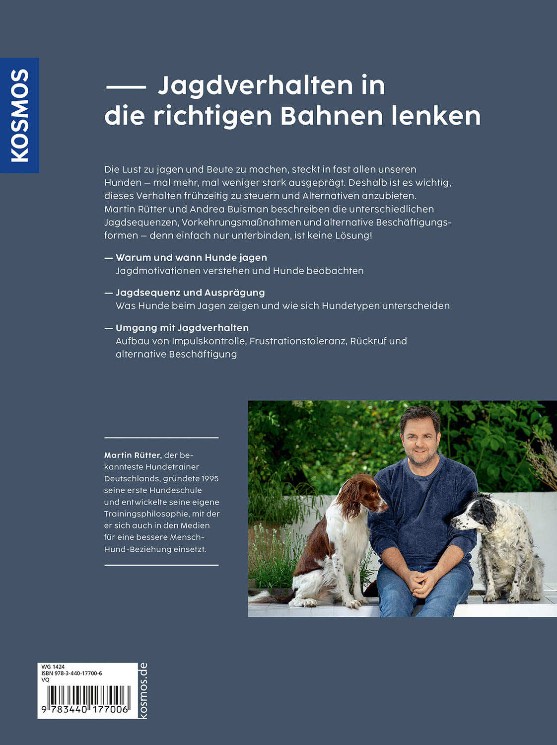 Hunting behavior in dogs