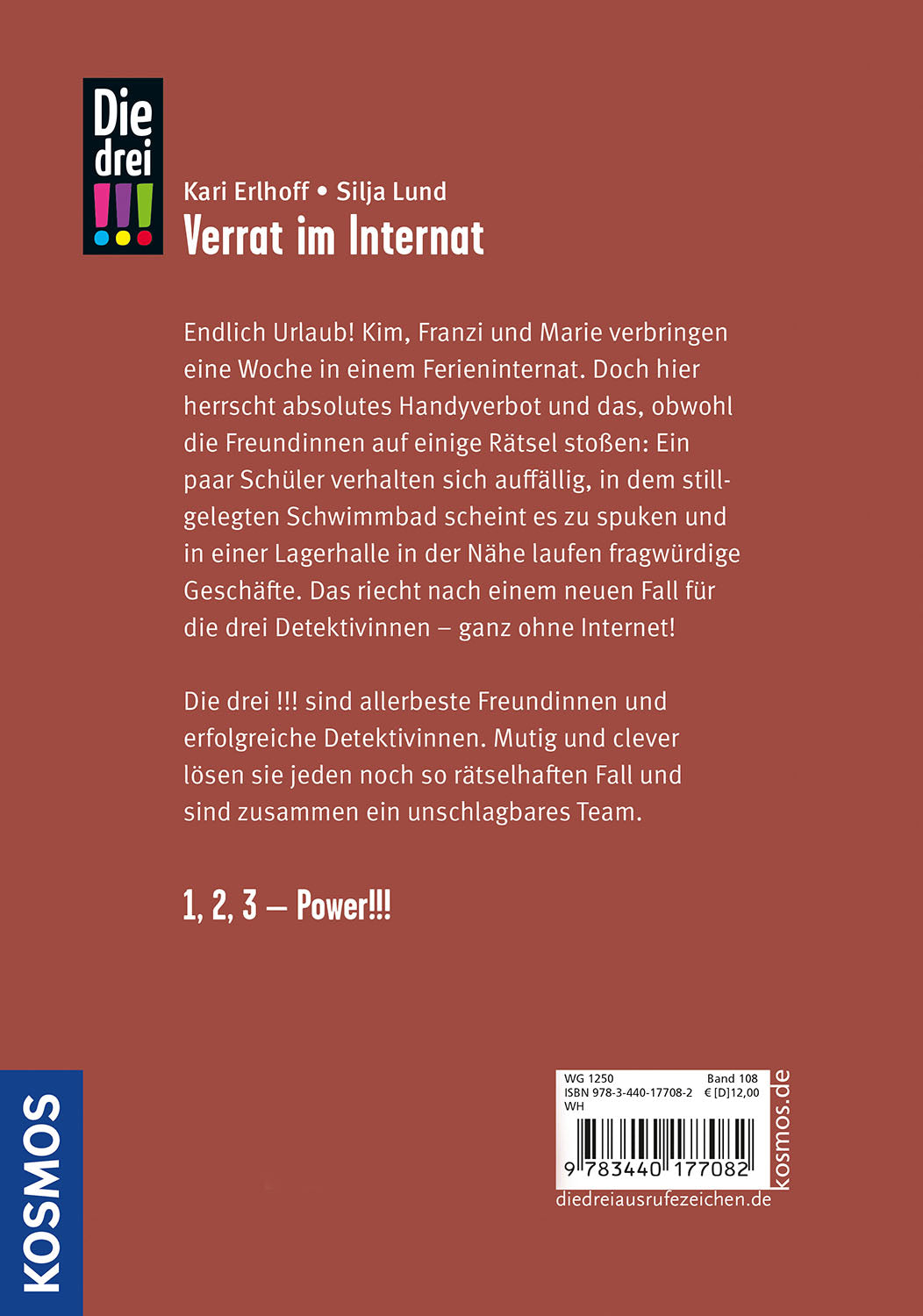 Die drei !!!, 108, Verrat im Internat