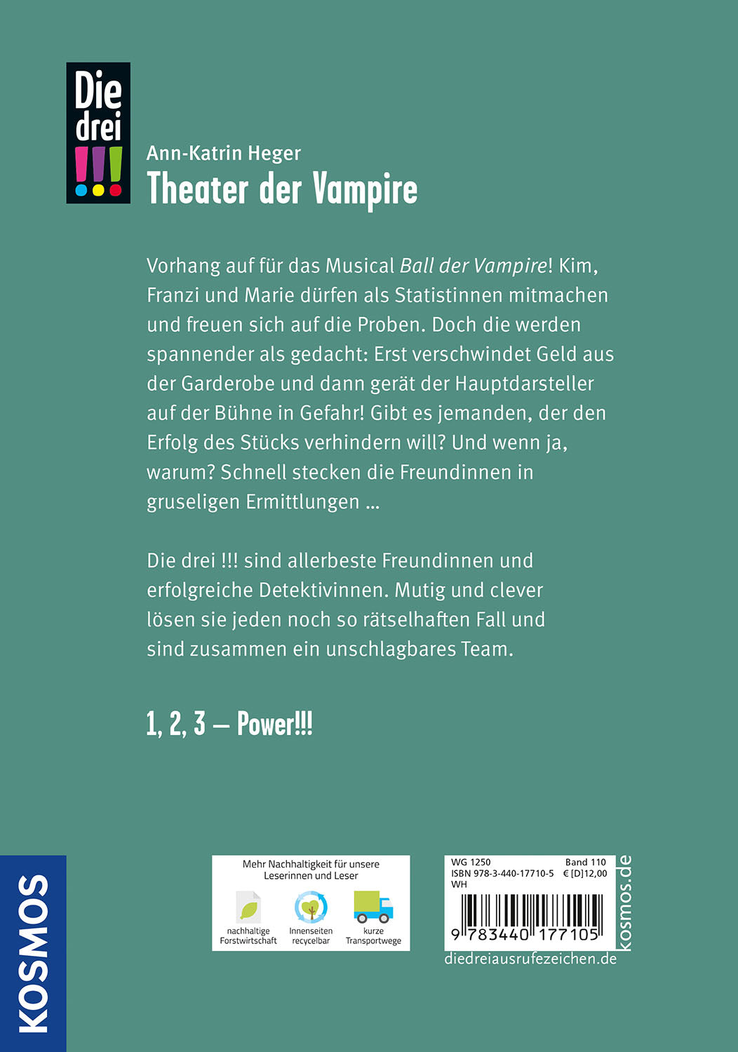 The three !!!, 110, Theatre of Vampires