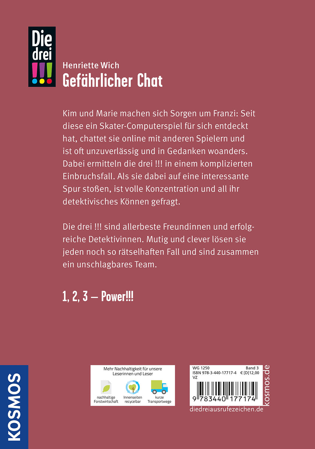 Die drei !!!, 3, Gefährlicher Chat