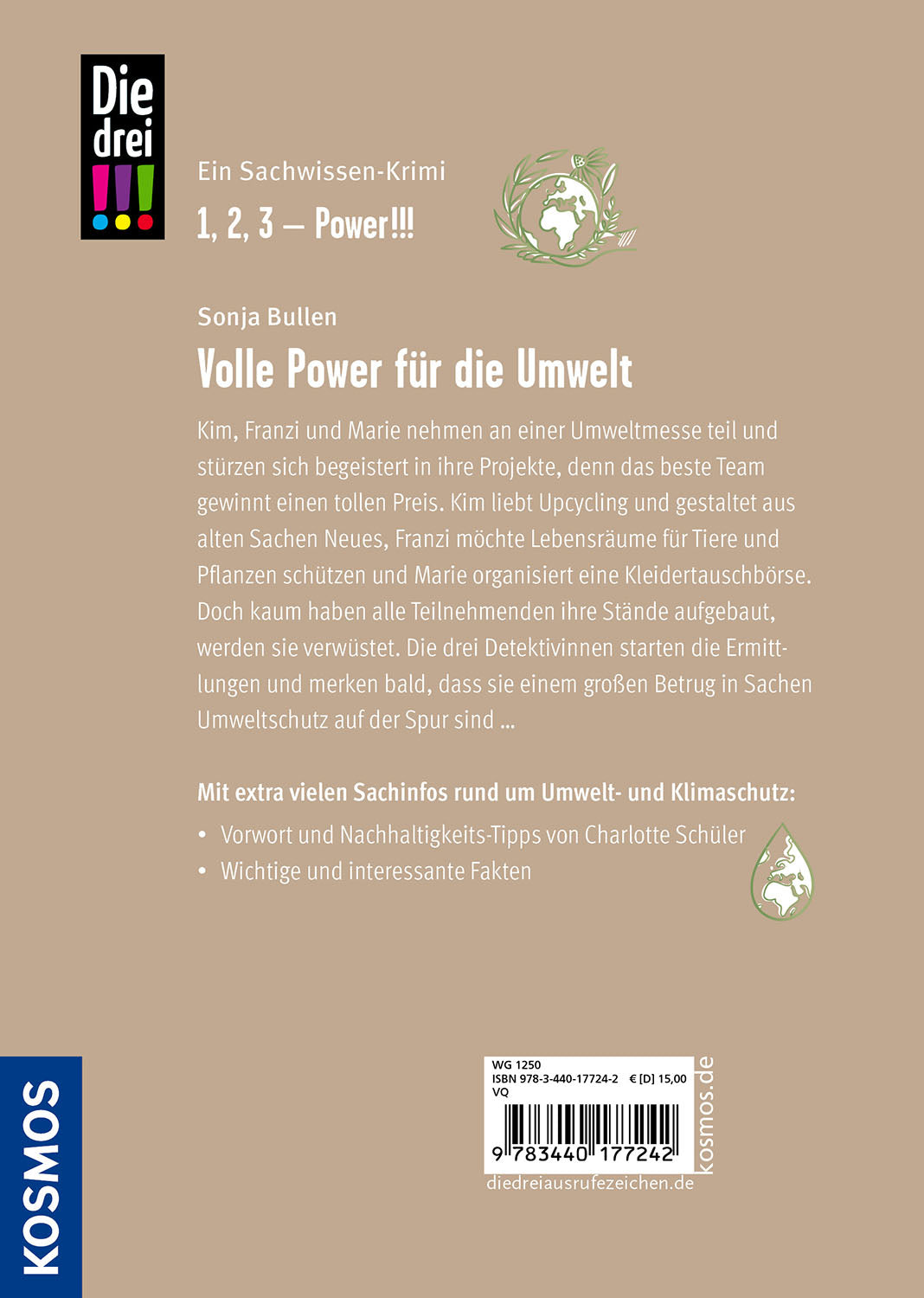 Die drei !!!, Volle Power für die Umwelt