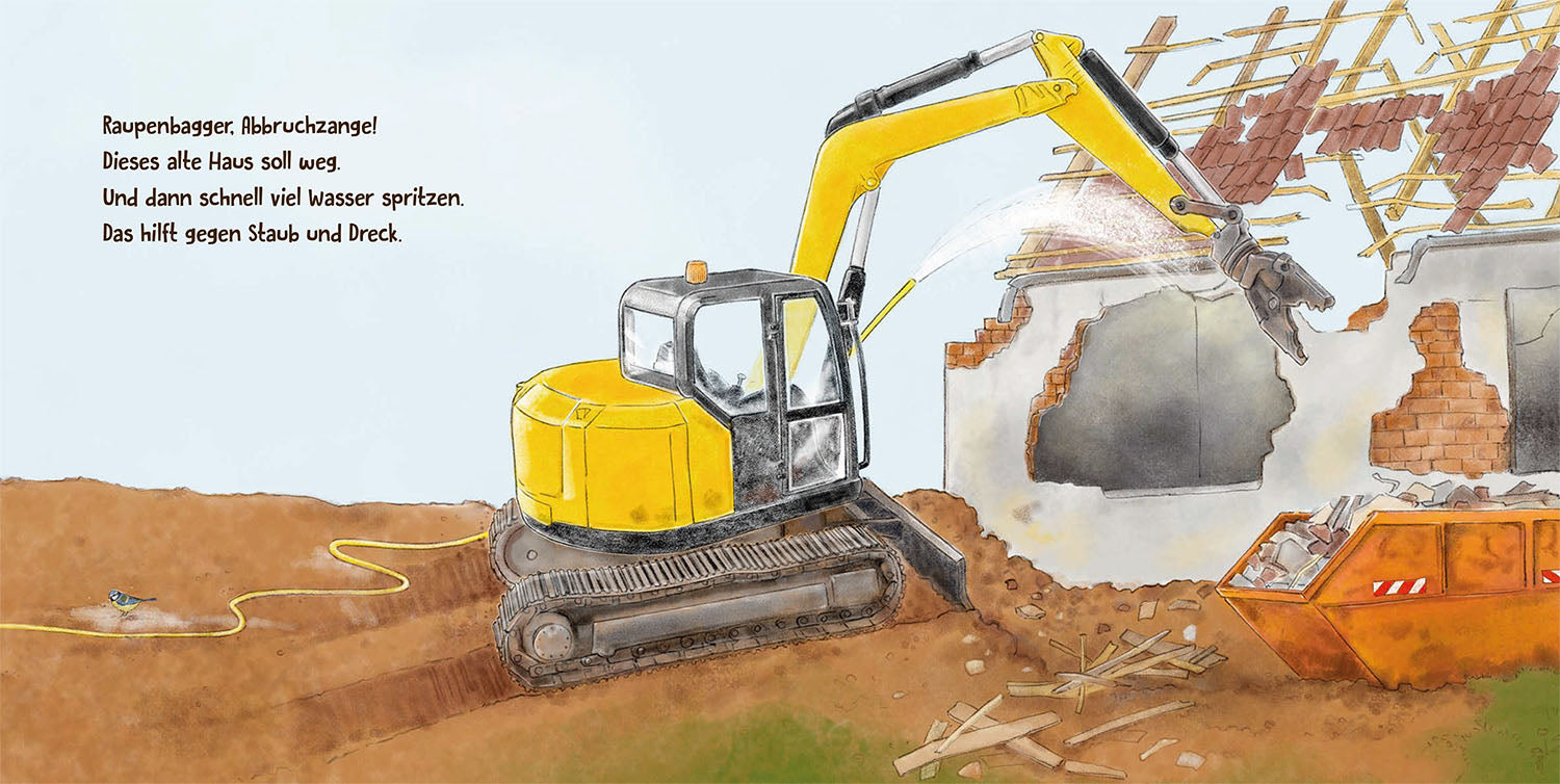 Guck mal unsere Baustelle