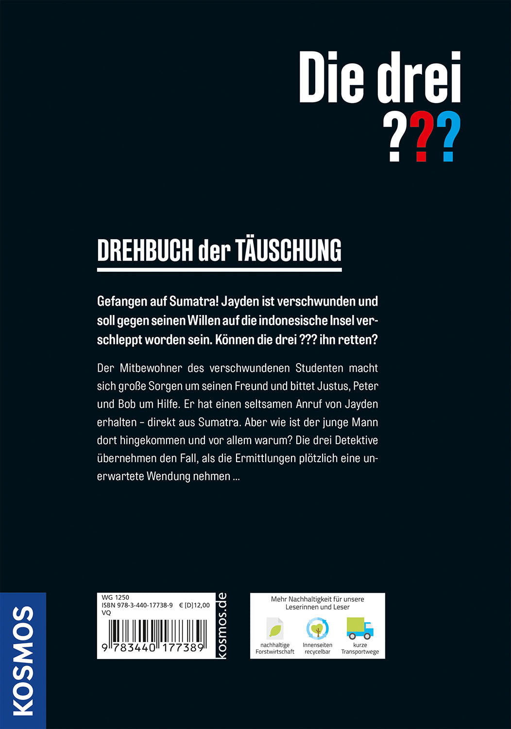 Die drei ??? Drehbuch der Täuschung