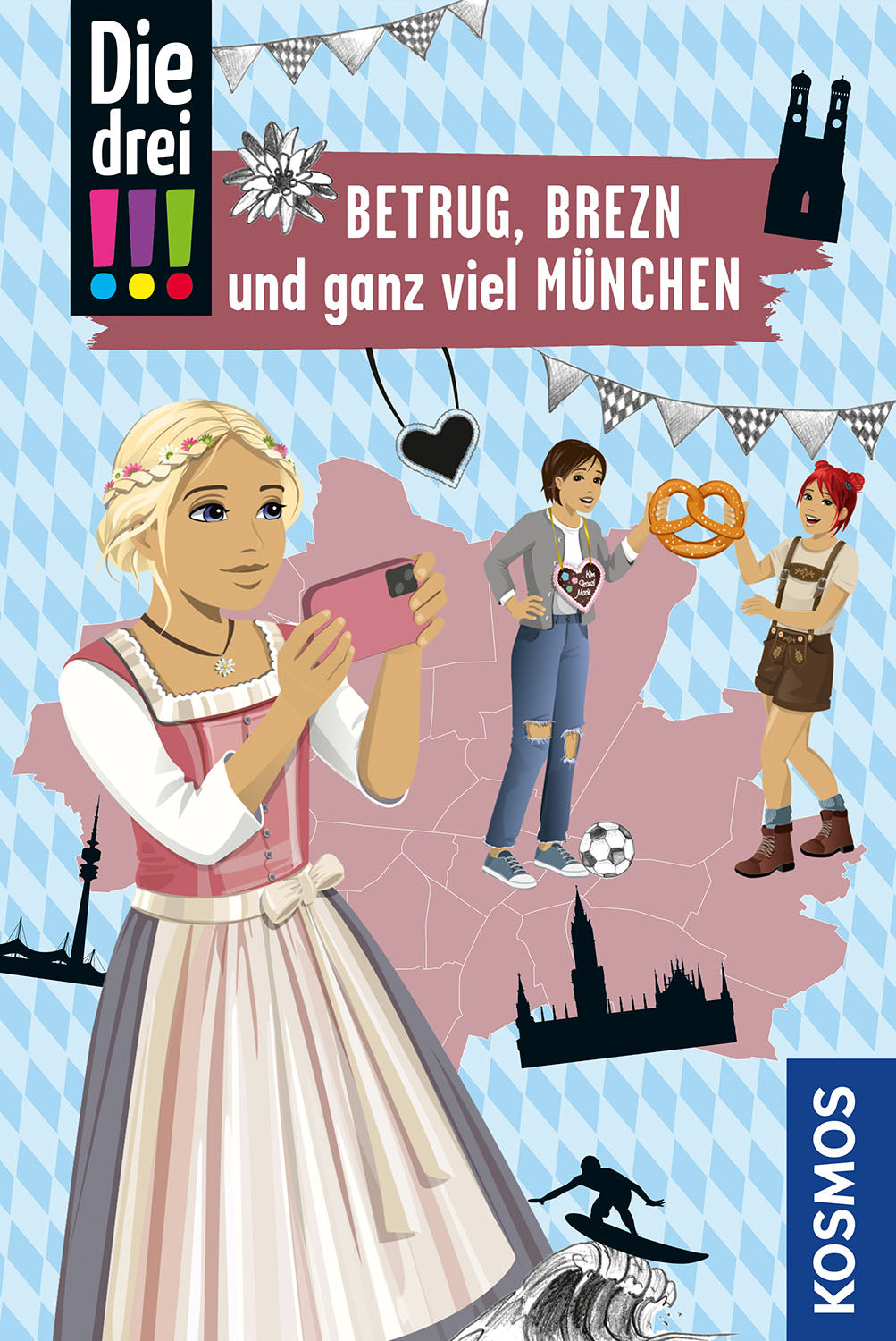 The Three !!!, fraud, pretzels, and a whole lot of Munich