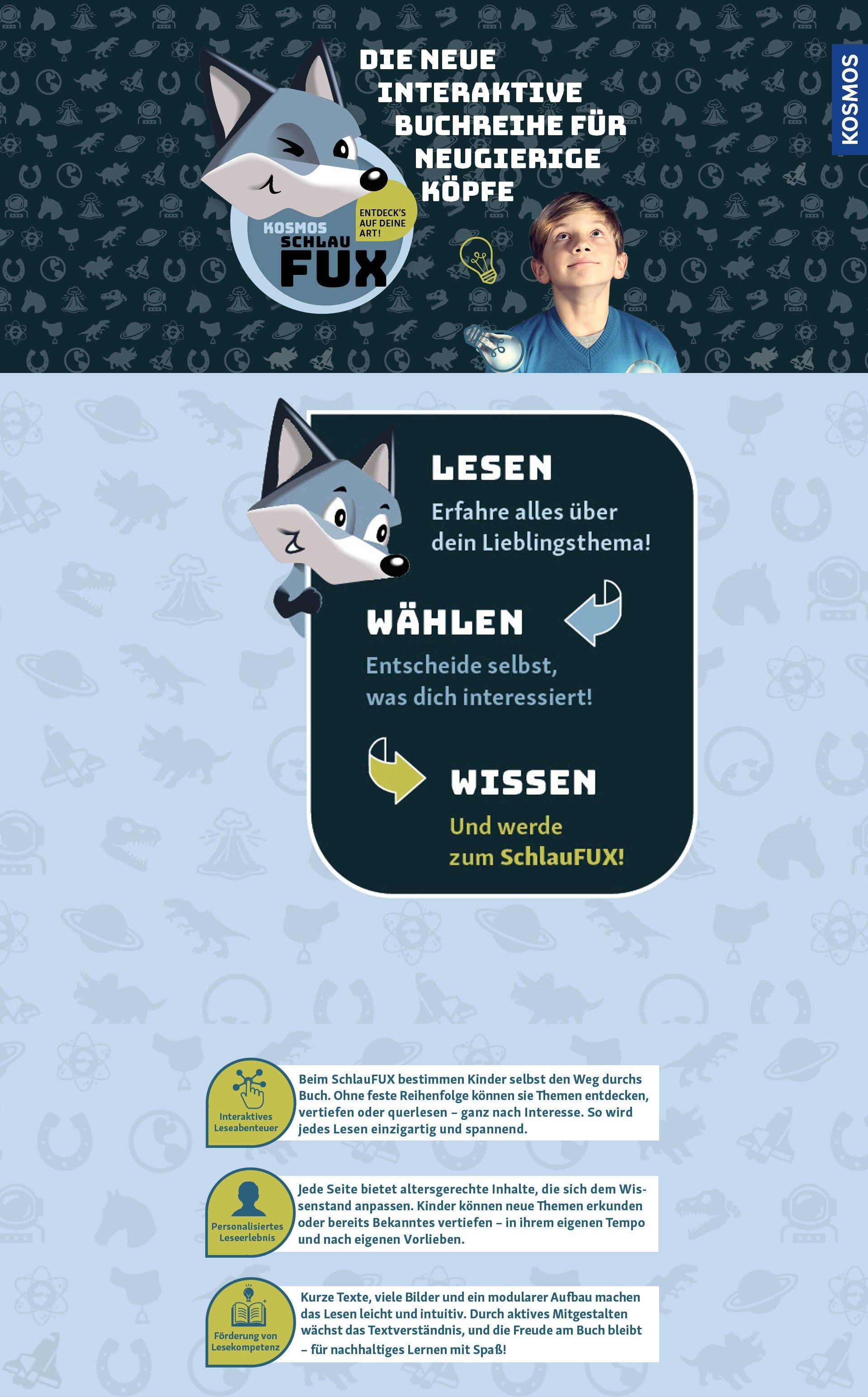 Kosmos SchlauFUX - Pferde und Ponys Banner