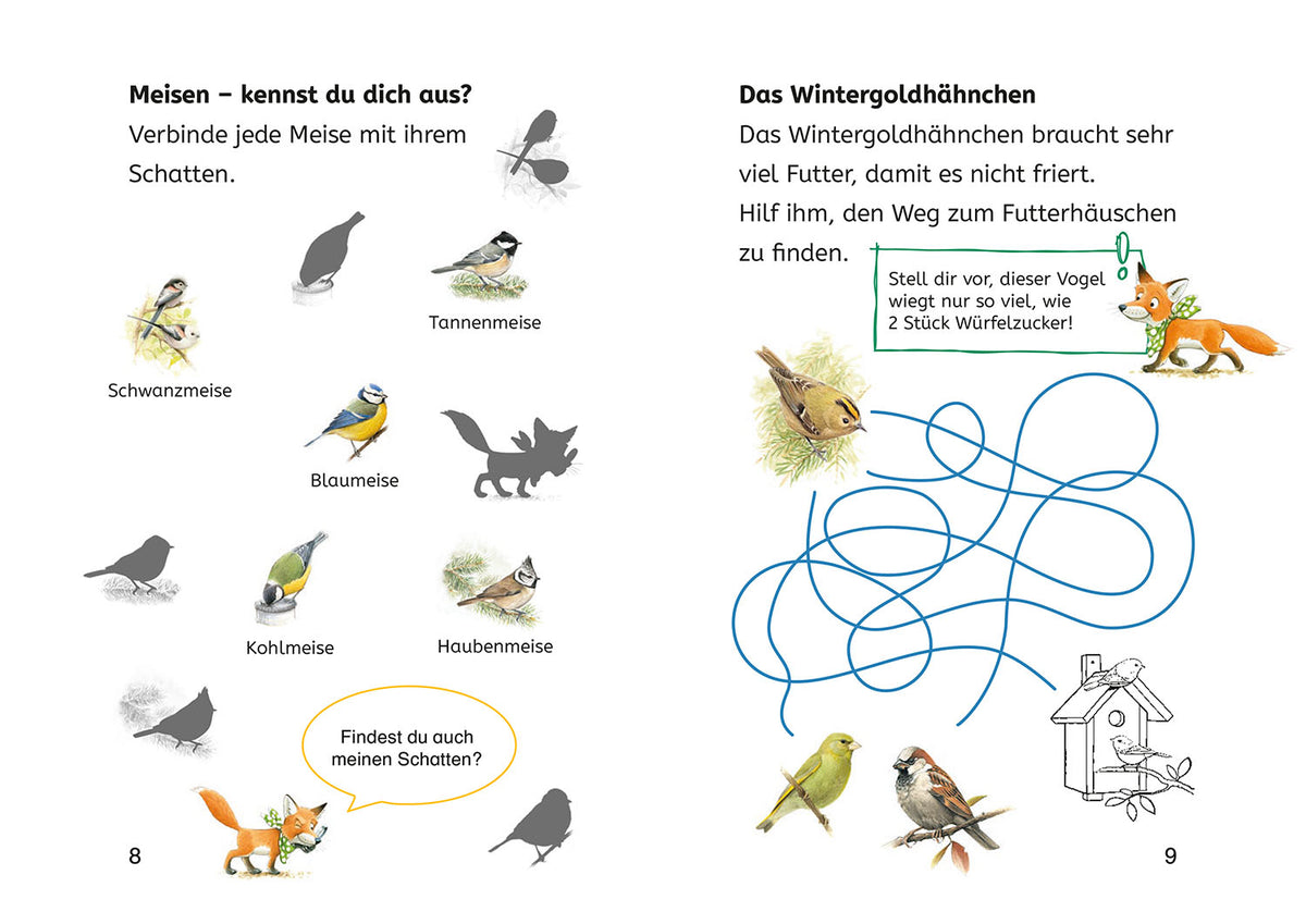 Learning to read with nature riddles, Book Heroes 2nd Grade, native birds