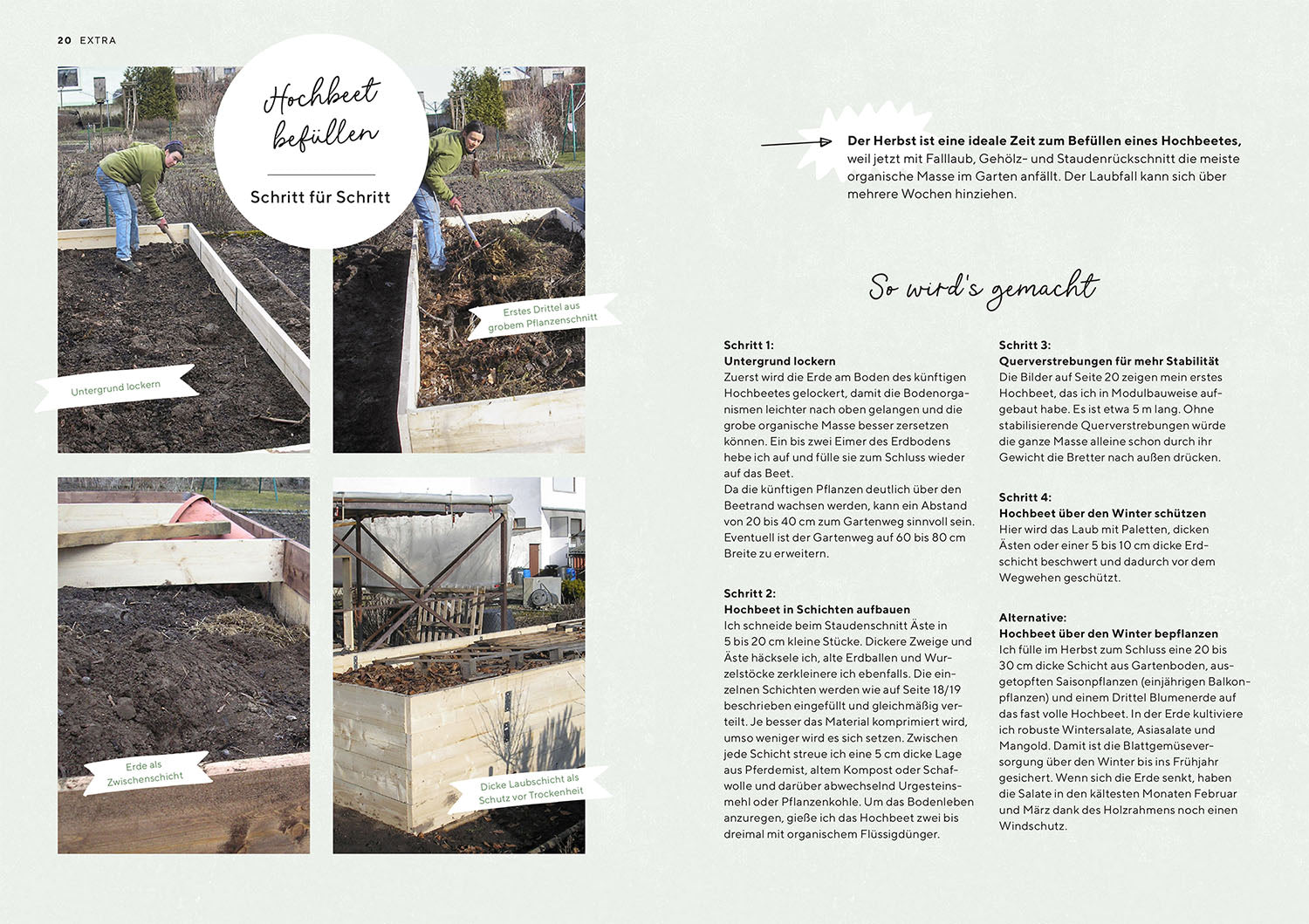 Raised beds