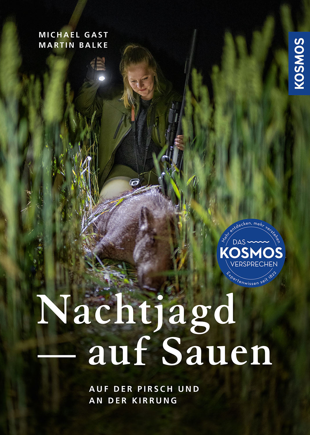 Night hunting for wild boar