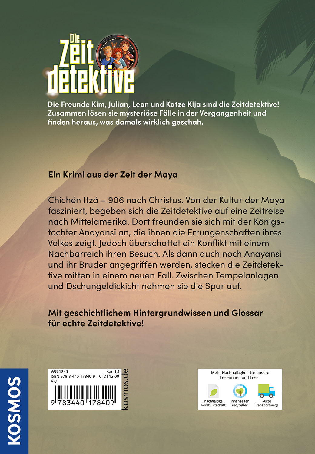 Die Zeitdetektive, 4, Die gefiederte Schlange