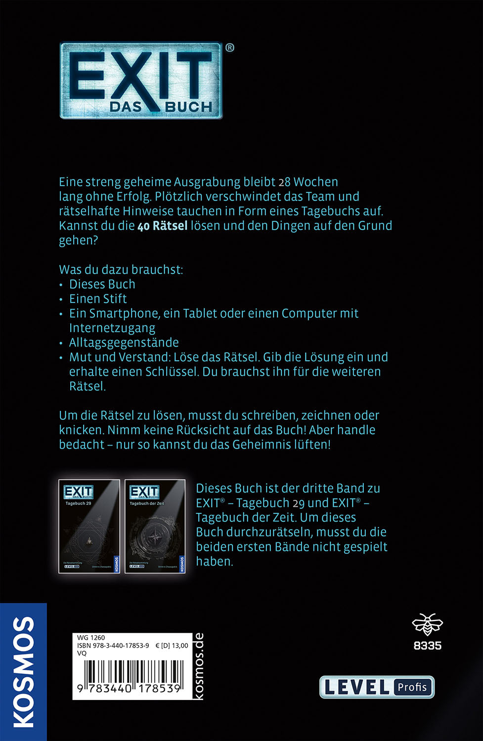 EXIT® - Das Buch. Tagebuch der Ewigkeit