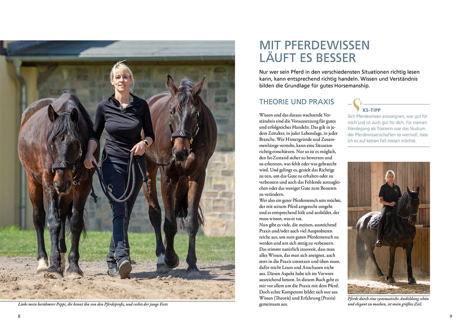 Katja Schnabels Pferdetraining