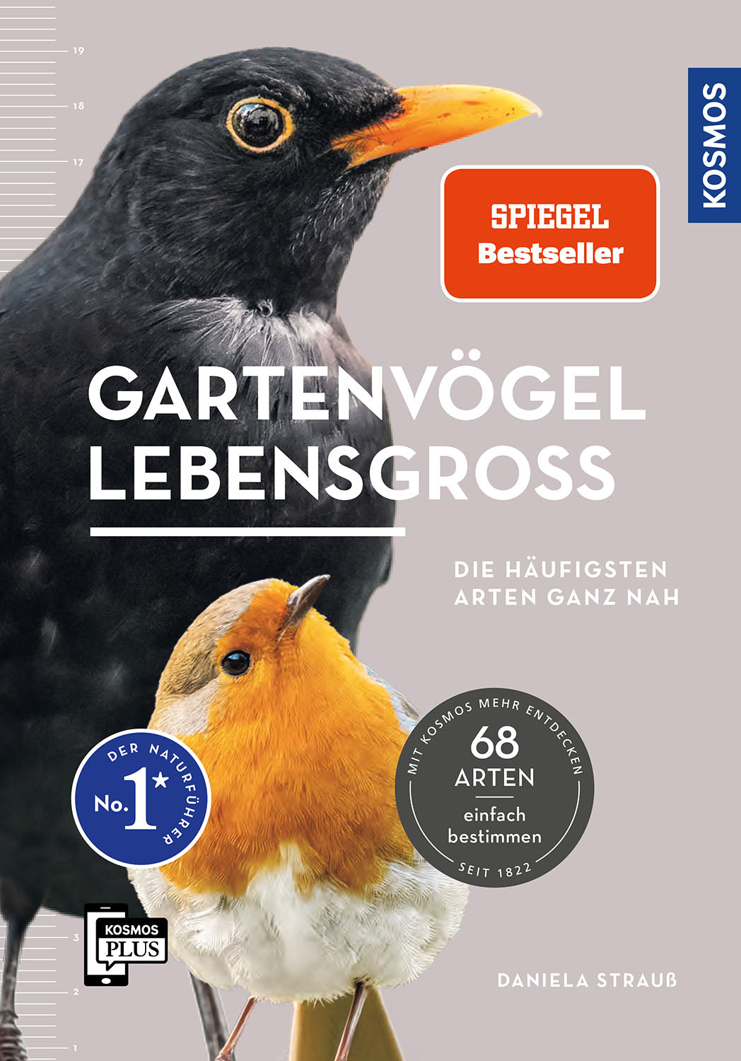 Life-size garden birds