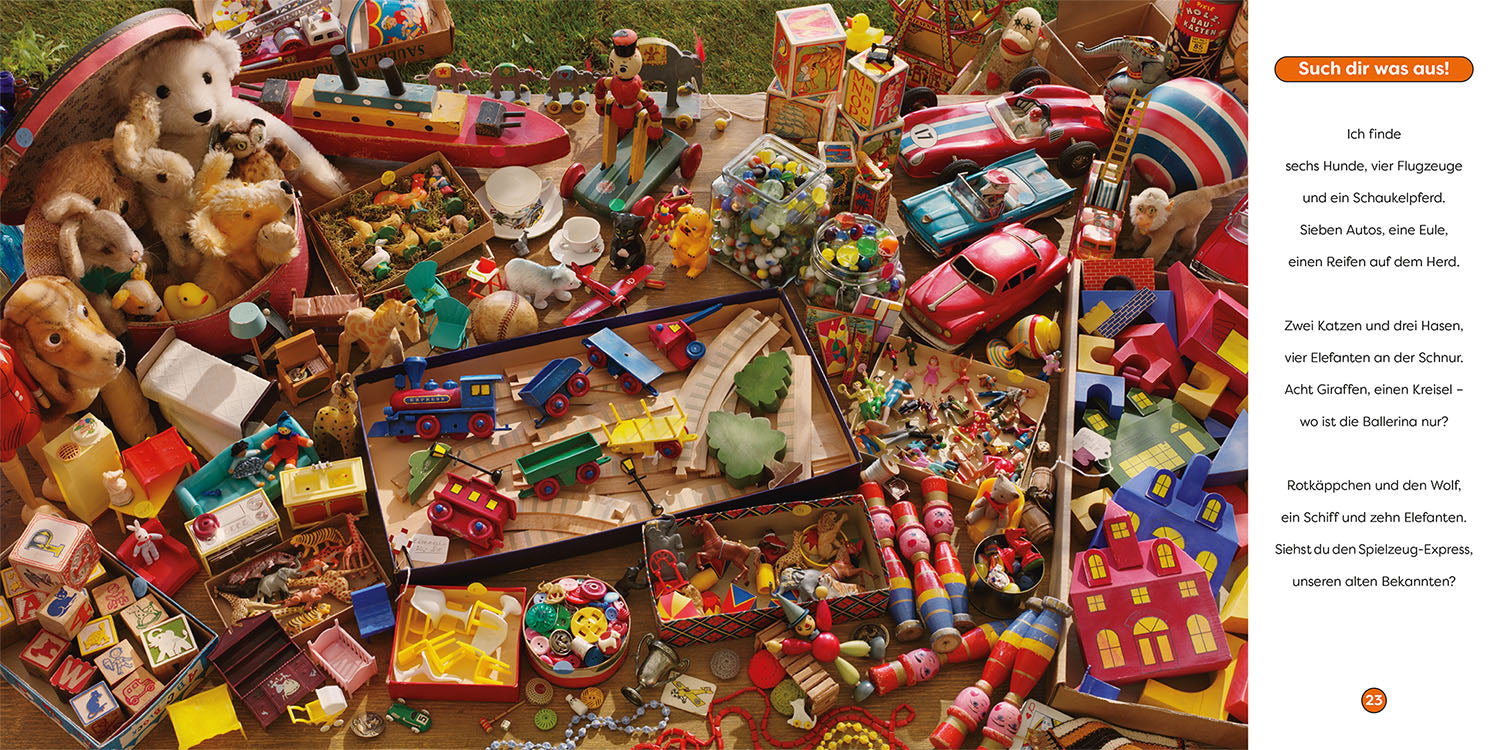 I find things, colorful vehicles