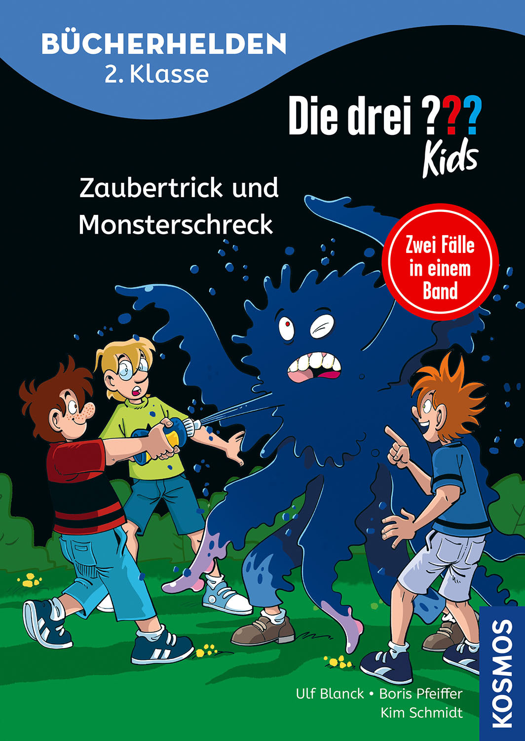 Die drei ??? Kids, Bücherhelden 2. Klasse, Doppelband 1, Zaubertrick und Monsterschreck