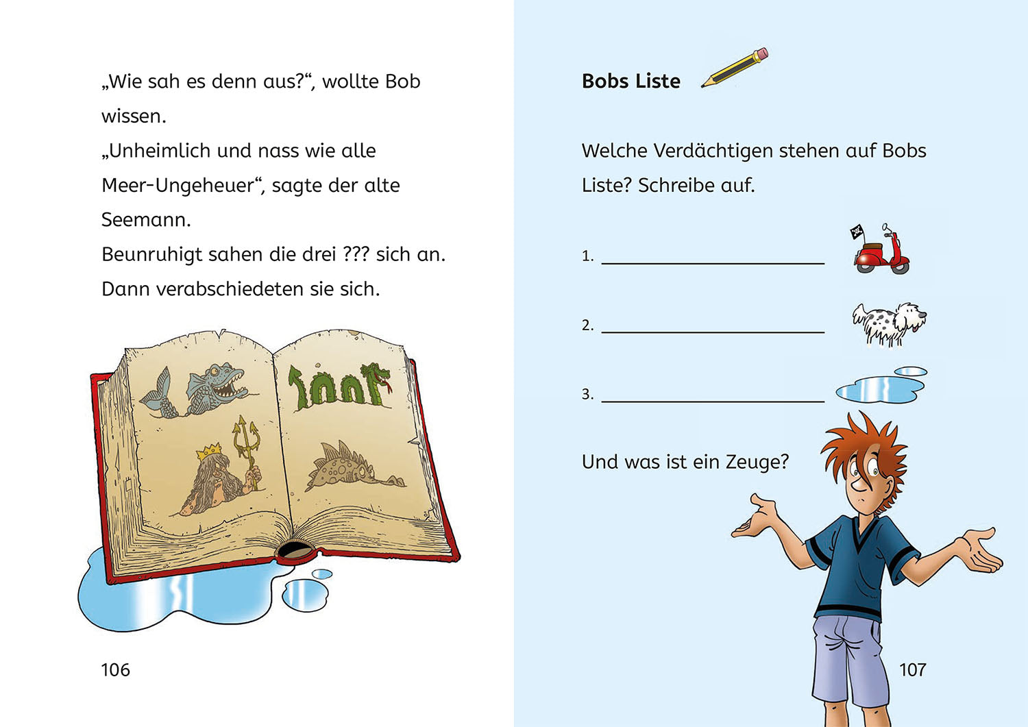 Die drei ??? Kids, Bücherhelden 2. Klasse, Doppelband 1, Zaubertrick und Monsterschreck
