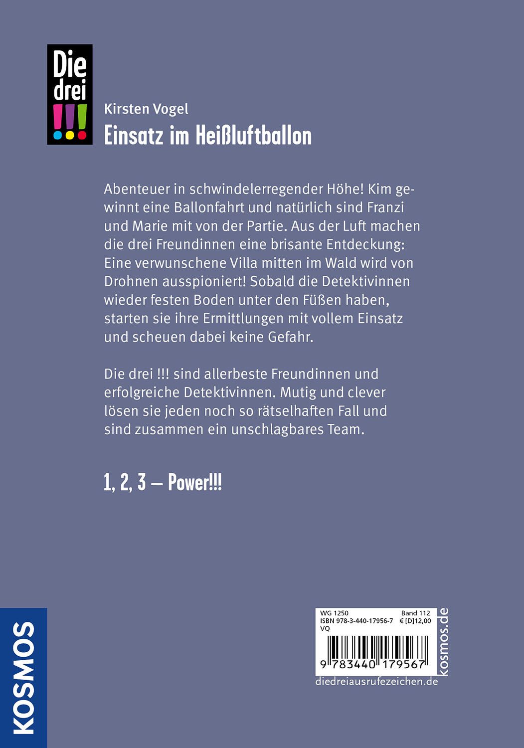 Die drei !!!, 112, Einsatz im Heißluftballon