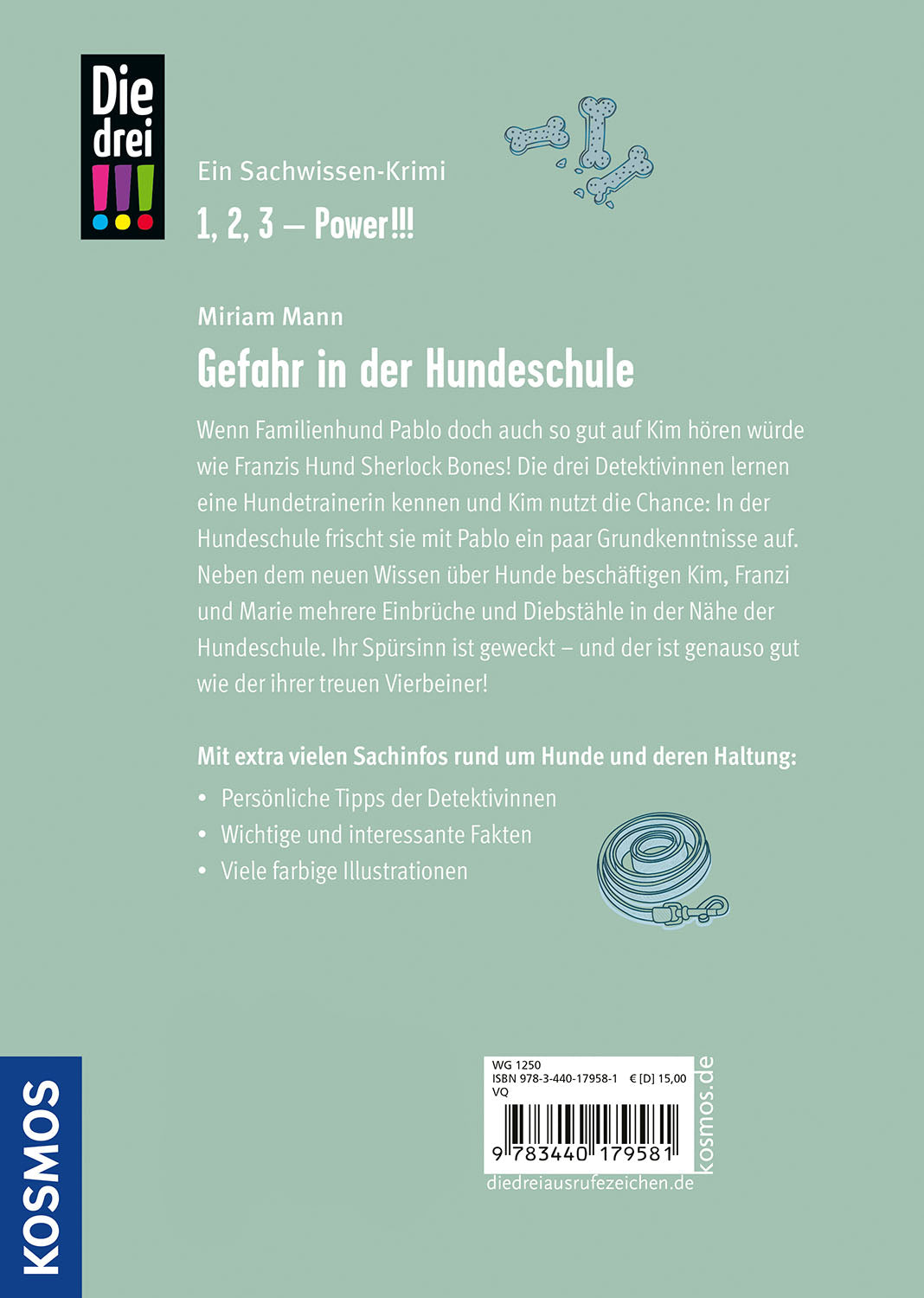 Die drei !!!, Gefahr in der Hundeschule