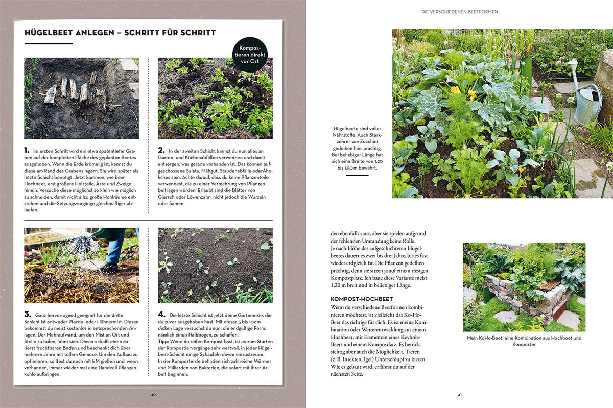 Self-sufficiency from garden and nature