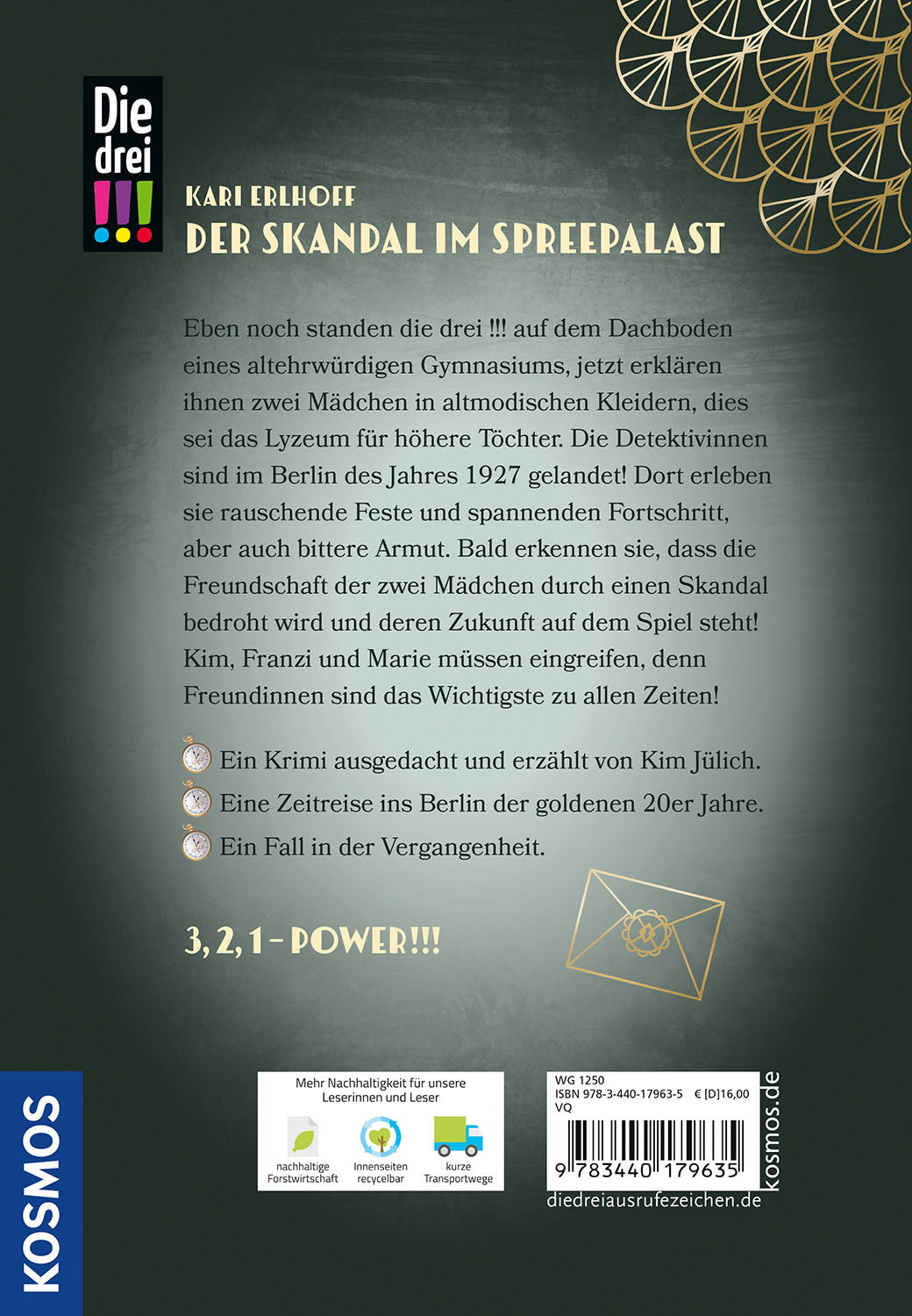 Die drei !!!, Der Skandal im Spreepalast