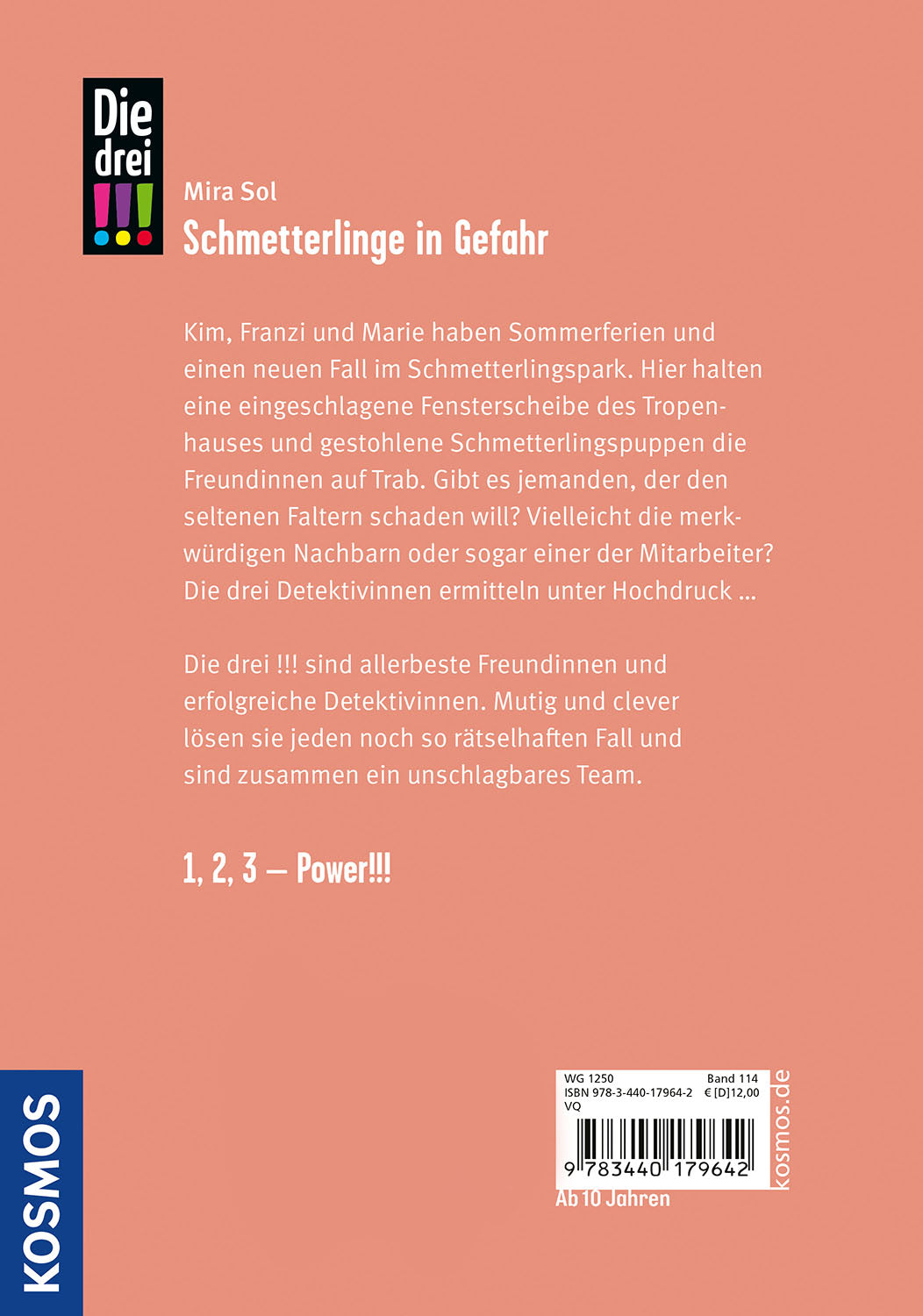 Die drei !!!, 114, Schmetterlinge in Gefahr