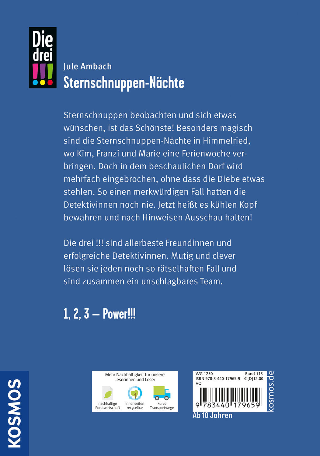 Die drei !!!, 115, Sternschnuppen-Nächte