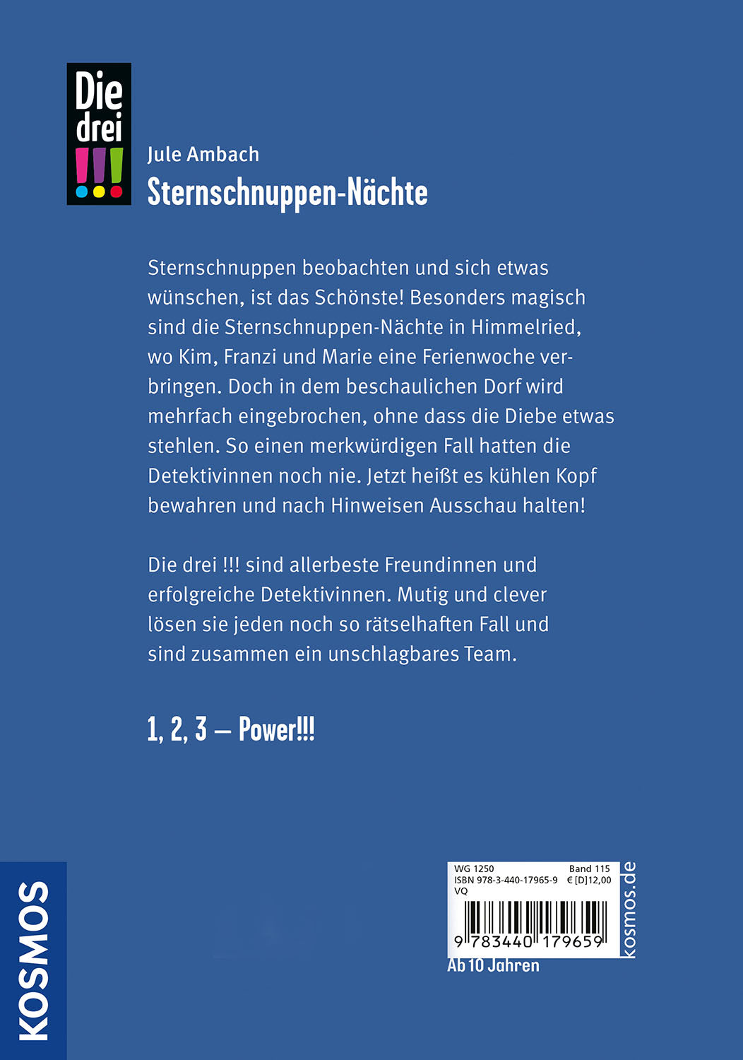 Die drei !!!, 115, Sternschnuppen-Nächte