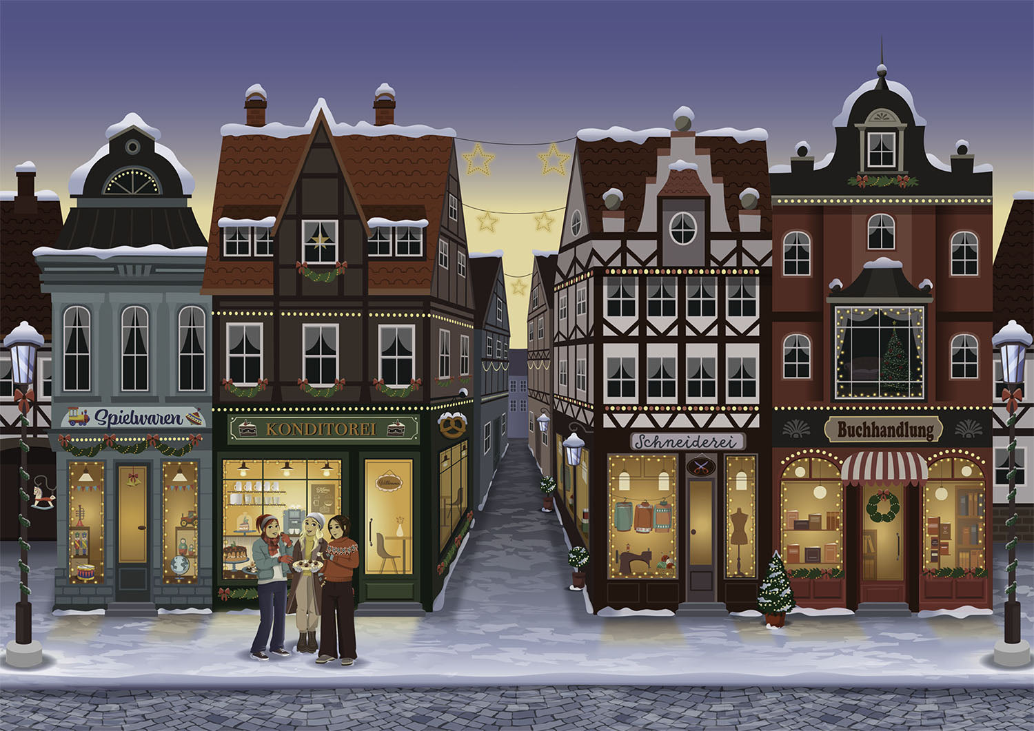 Die drei !!!, Diebstahl im Weihnachtsdorf