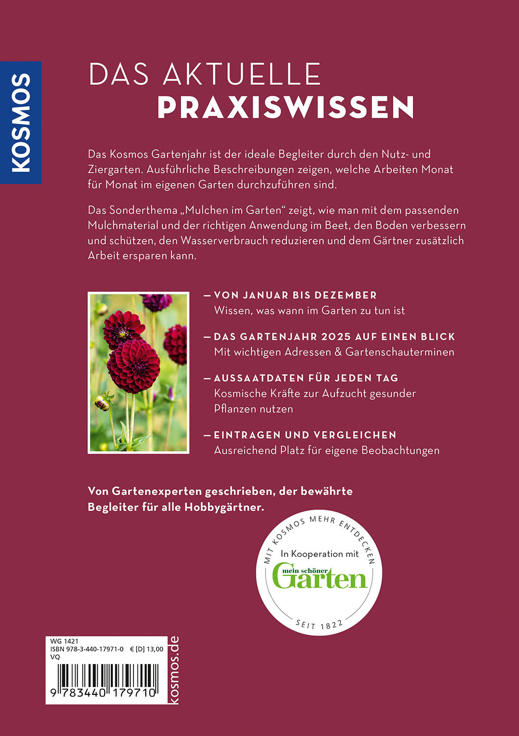 Kosmos Gartenjahr 2025