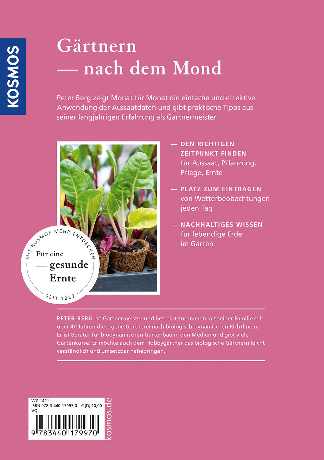 Kosmos Sowing Calendar 2025
