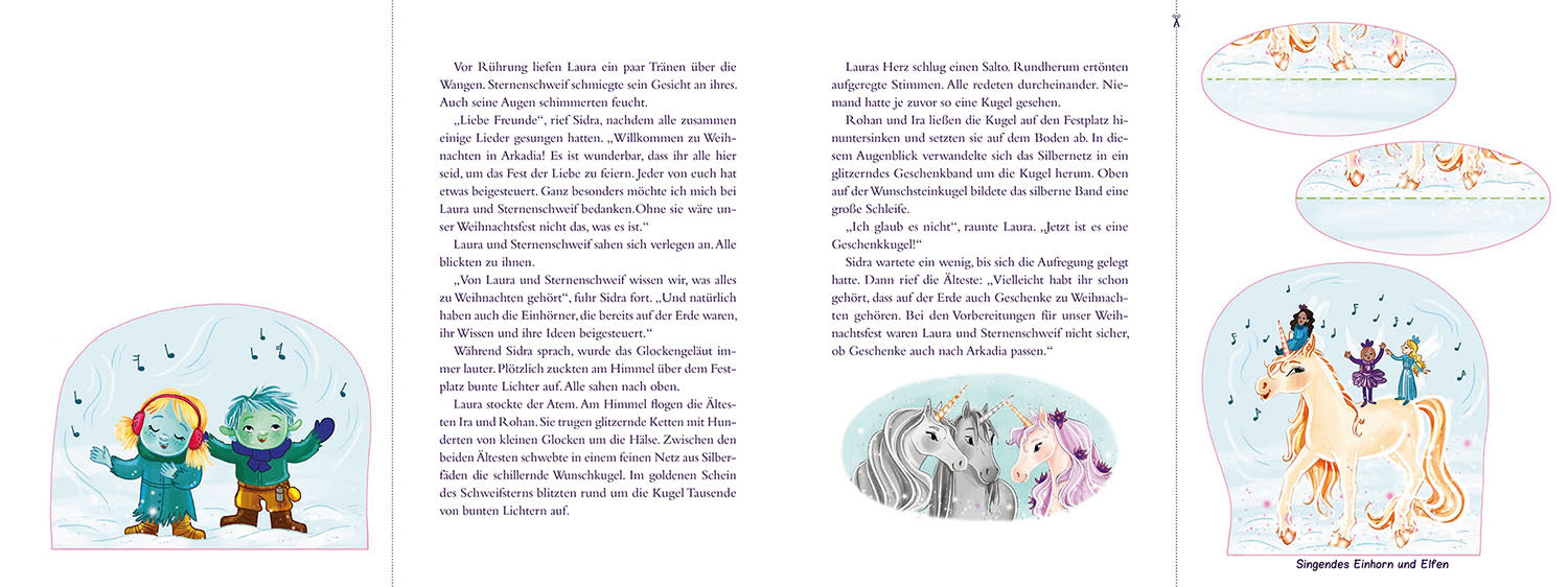 Sternenschweif Adventskalender, Weihnachten im Einhornland