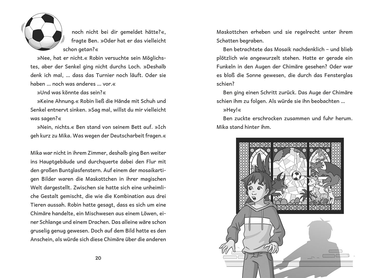 Die Zauberkicker, 8, Geistergegner