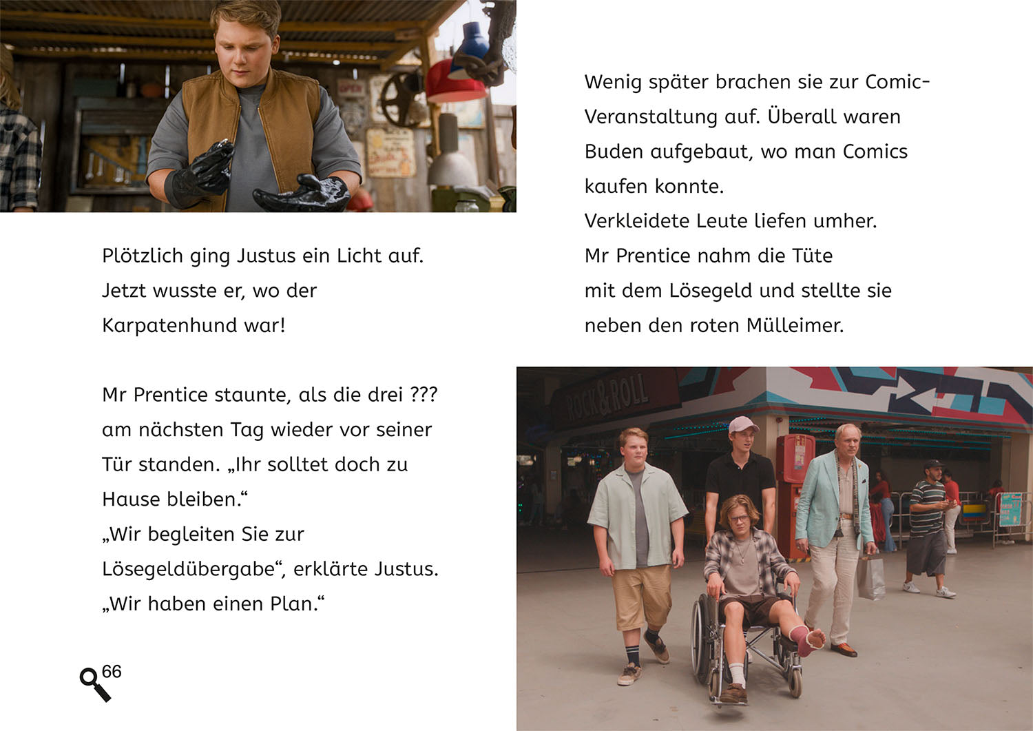 Die drei ??? Erstlese-Buch zum Film, 2. Klasse, und der Karpatenhund