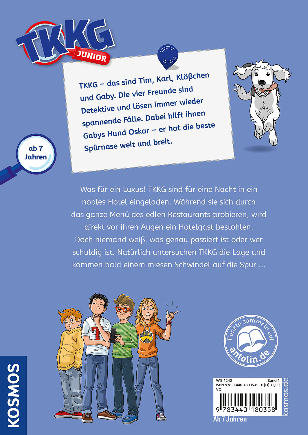 TKKG Junior, 1, Hochstapler im Hotel