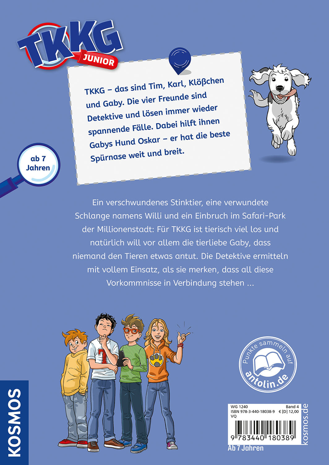 TKKG Junior, 4, Wildes Tierchaos