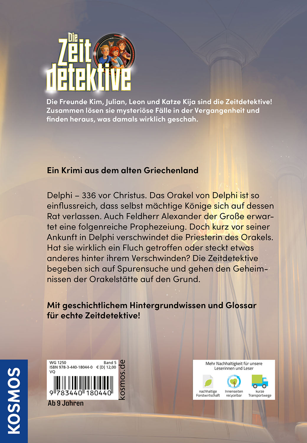 Die Zeitdetektive, 5, Der Fluch des Orakels
